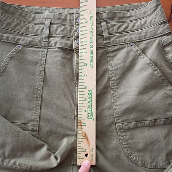 Veronica Beard Marley Clover Green Ankle-Tab Pant 30 Luxury Designer High End - Picture 12 of 13
